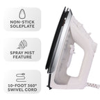 Sunbeam Classic Hospitality Steam Iron with GreenSense Technology Available in White and Black