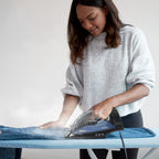 Sunbeam Steam Master Retractable Hospitality Steam Iron with ClearView LED Light and GreenSense Technology Available in White/Blue and Black/Blue
