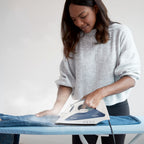 Sunbeam Steam Master Hospitality Steam Iron with ClearView LED Light and GreenSense Technology Available in White/Blue