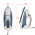 Sunbeam Steam Master Hospitality Steam Iron with ClearView LED Light and GreenSense Technology Available in White/Blue