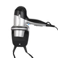 Sunbeam Wall-Mount Hospitality Hair Dryer with GreenSense Dual Wattage and LED Nightlight Available in Silver/White and Silver/Black