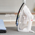 Sunbeam 1200W Classic Iron, White/Clear