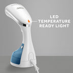 Sunbeam 1200W Power Steam Handheld Steamer, White/Blue