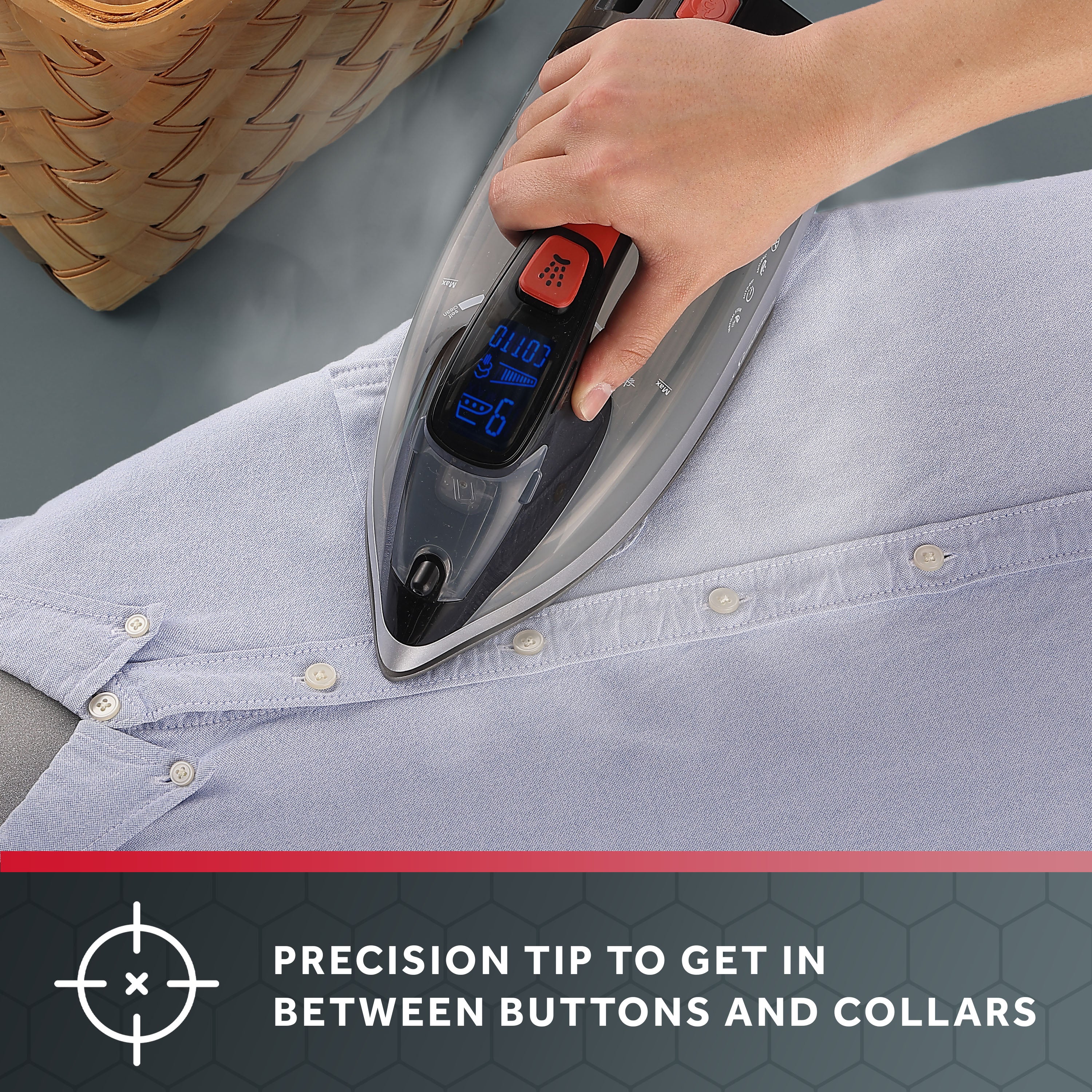 Professional Digital Retractable Iron