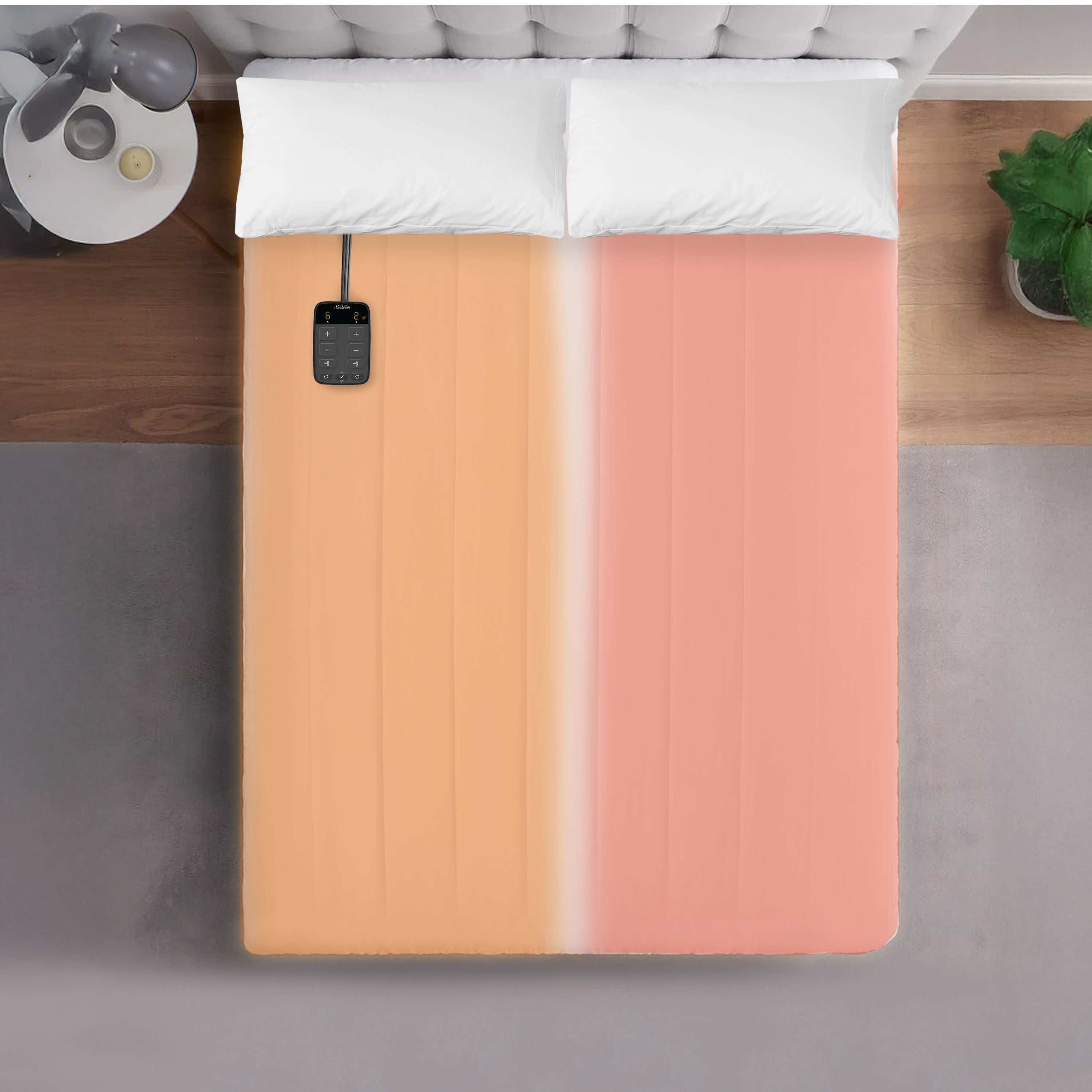 Sunbeam Wi-Fi Premium Heated Mattress Pad Queen 80x60