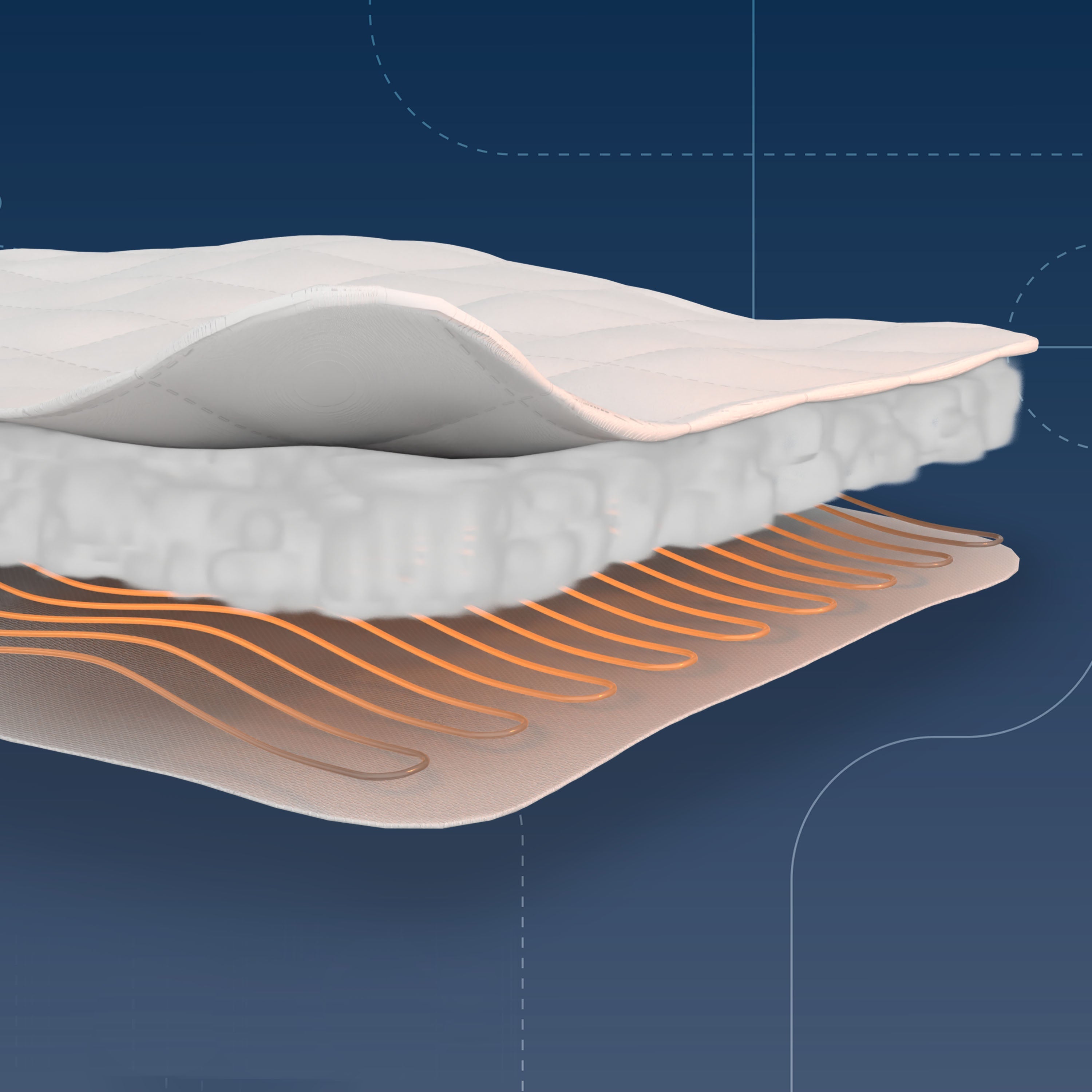 Sunbeam Wi-Fi Premium Heated Mattress Pad King 80x76