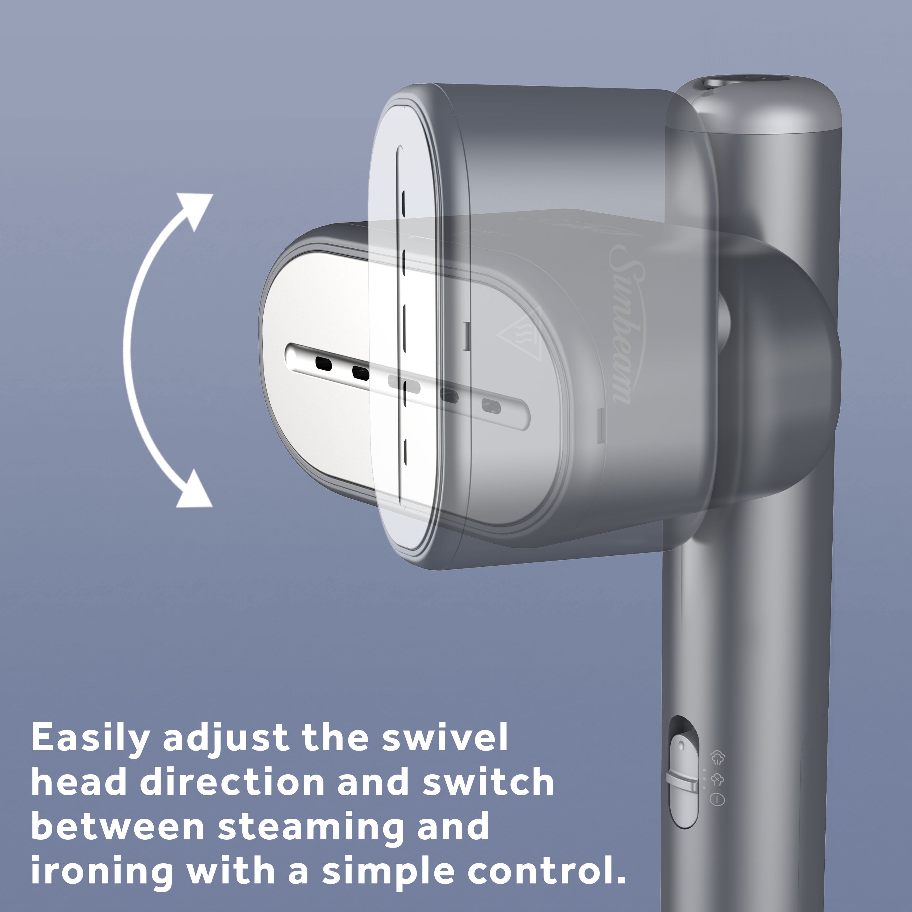 FlexSteam 2-1 Iron and Steamer with Rotating Head