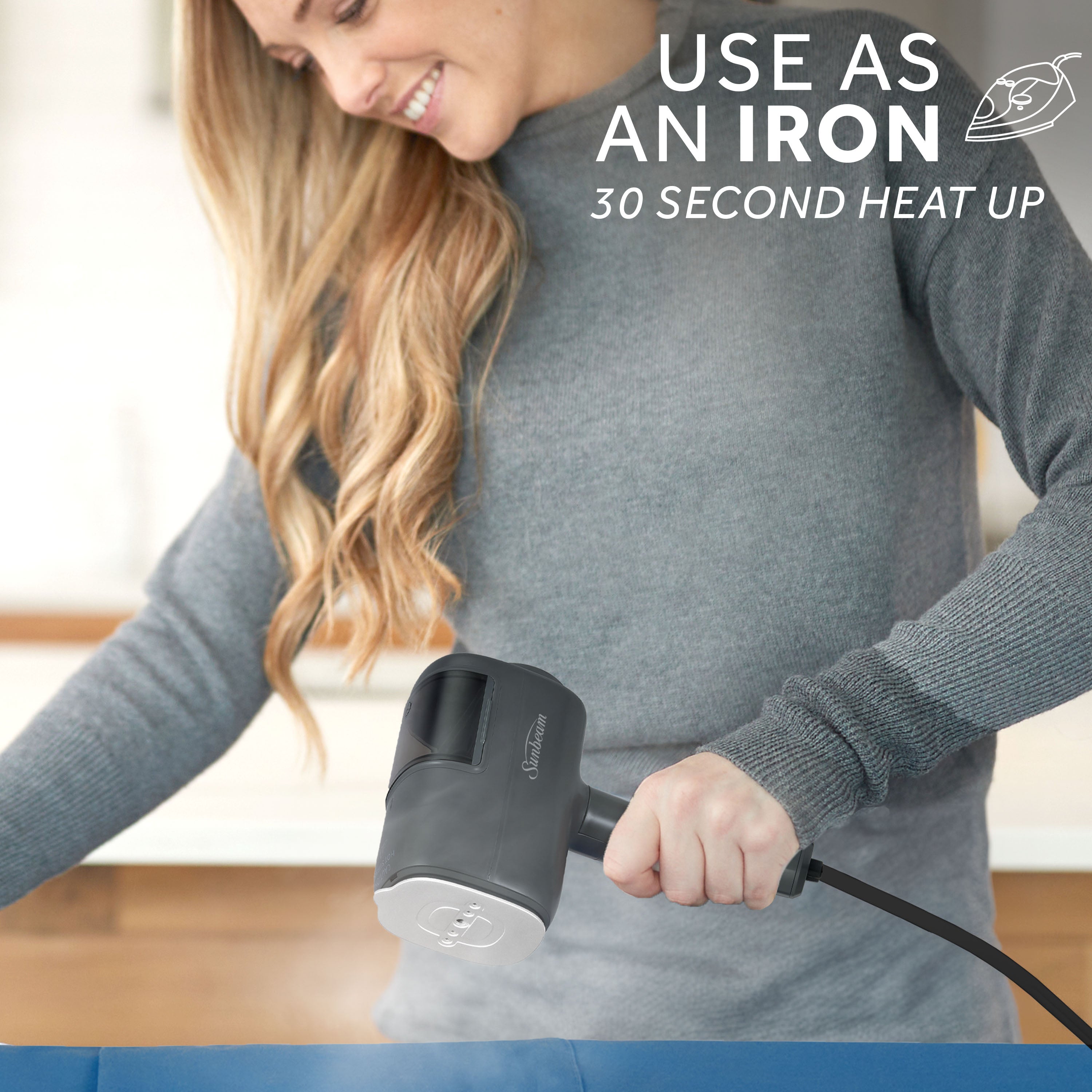 ReviveSystem 3-in-1 Steamer, Iron and Fabric Shaver