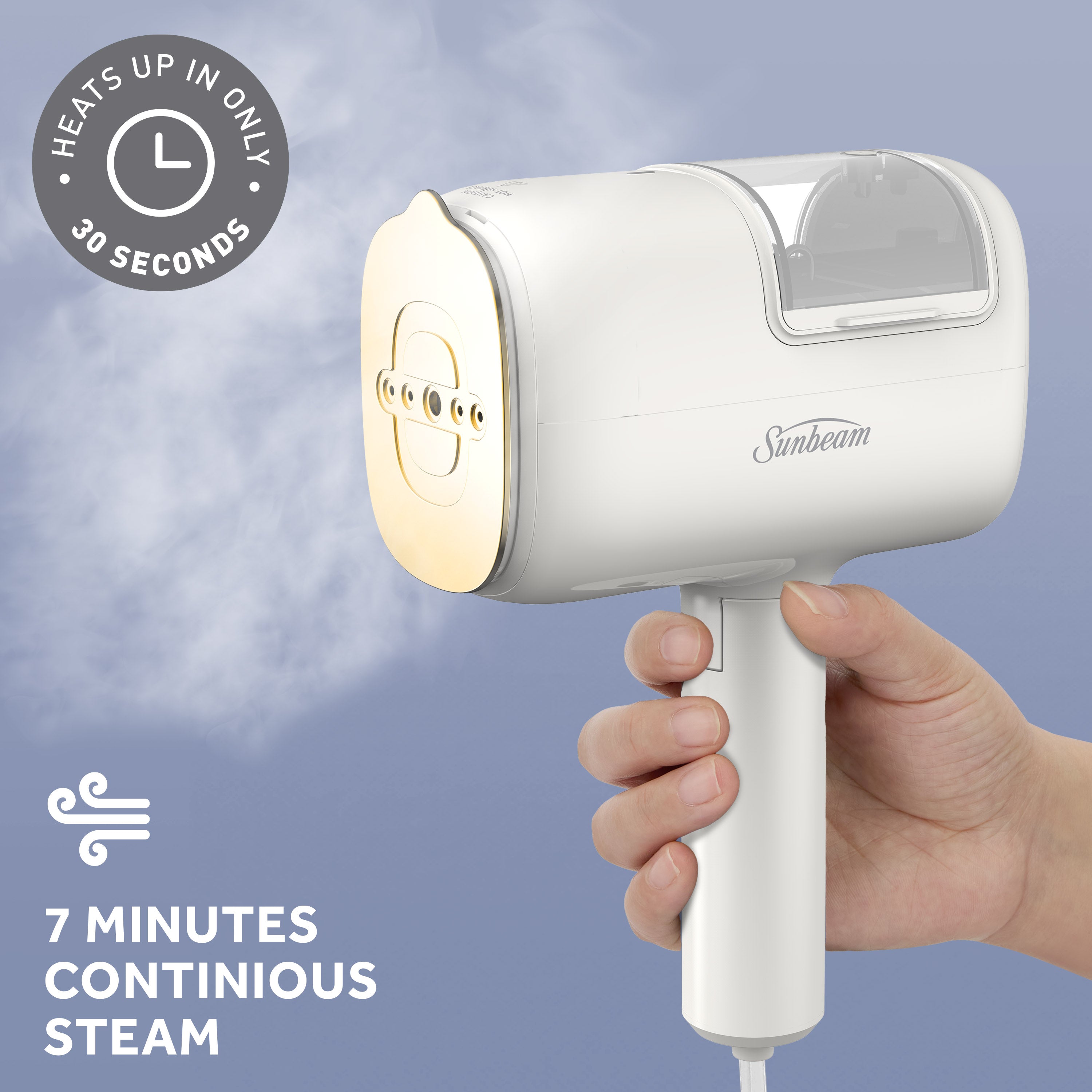 Sunbeam ReviveSystem 3-in-1 
Steamer, Iron, Fabric Shaver
