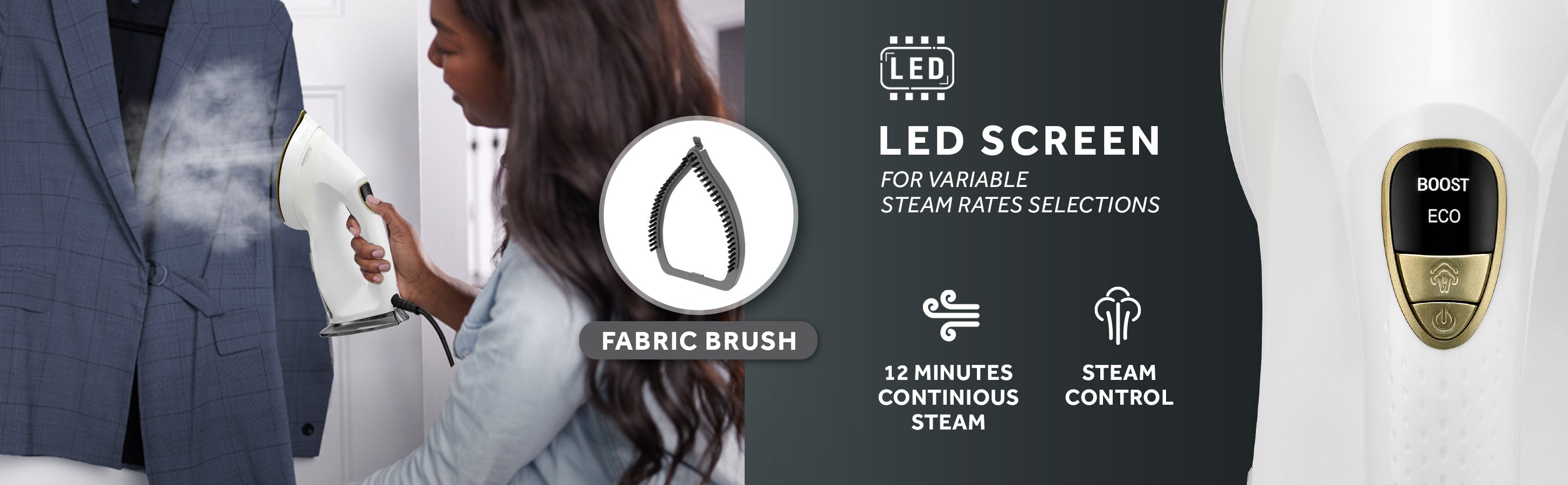 1700W Elite 2-in-1 Steam Iron