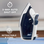Sunbeam 1700W Digital Pro Steam Iron with Rectractable Cord