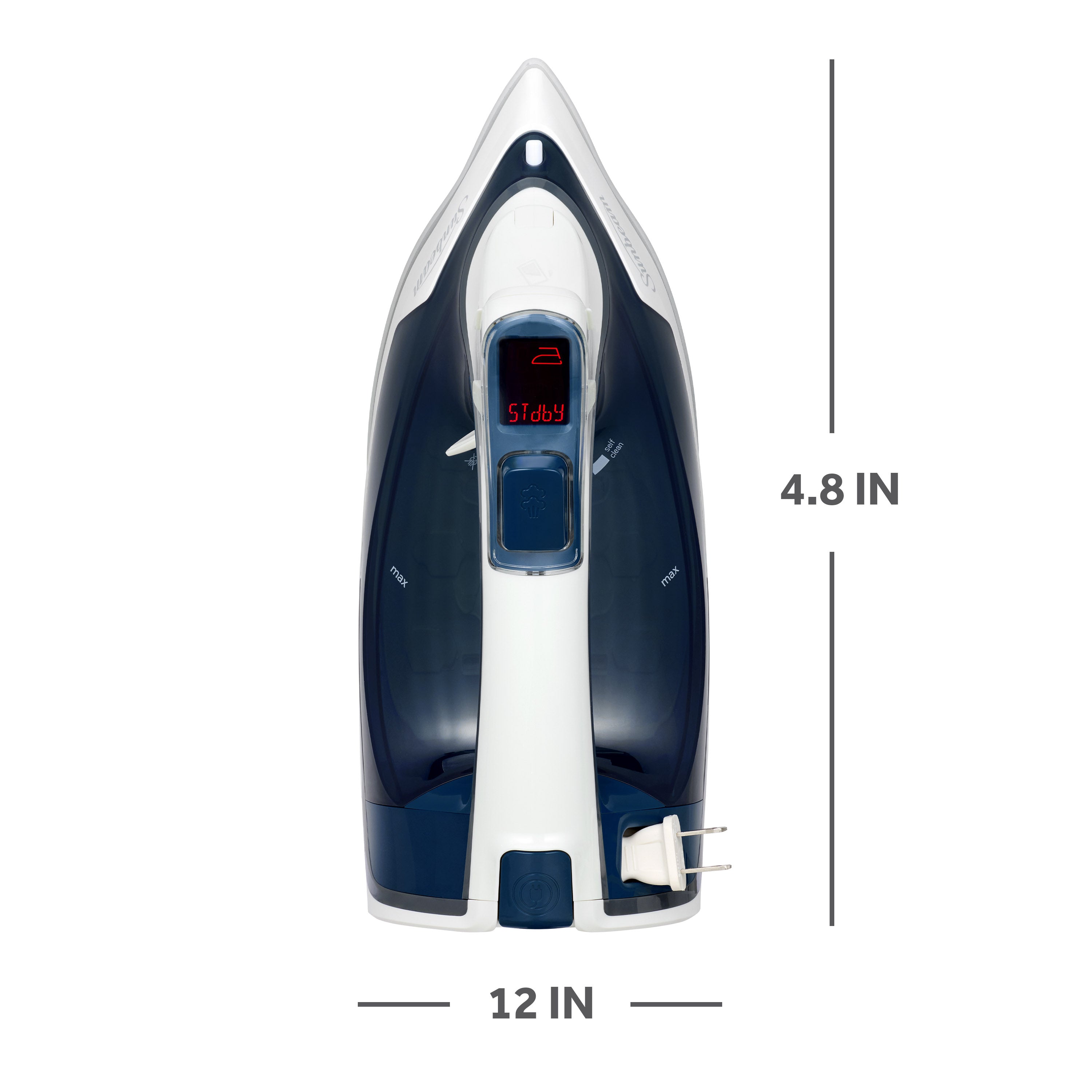 Sunbeam 1700W Digital Pro Steam Iron with Rectractable Cord