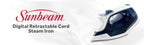 Sunbeam 1700W Digital Pro Steam Iron with Rectractable Cord
