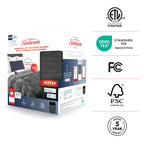 Sunbeam Connected Heated Blanket Loftec AI Voice Control Queen 90x84