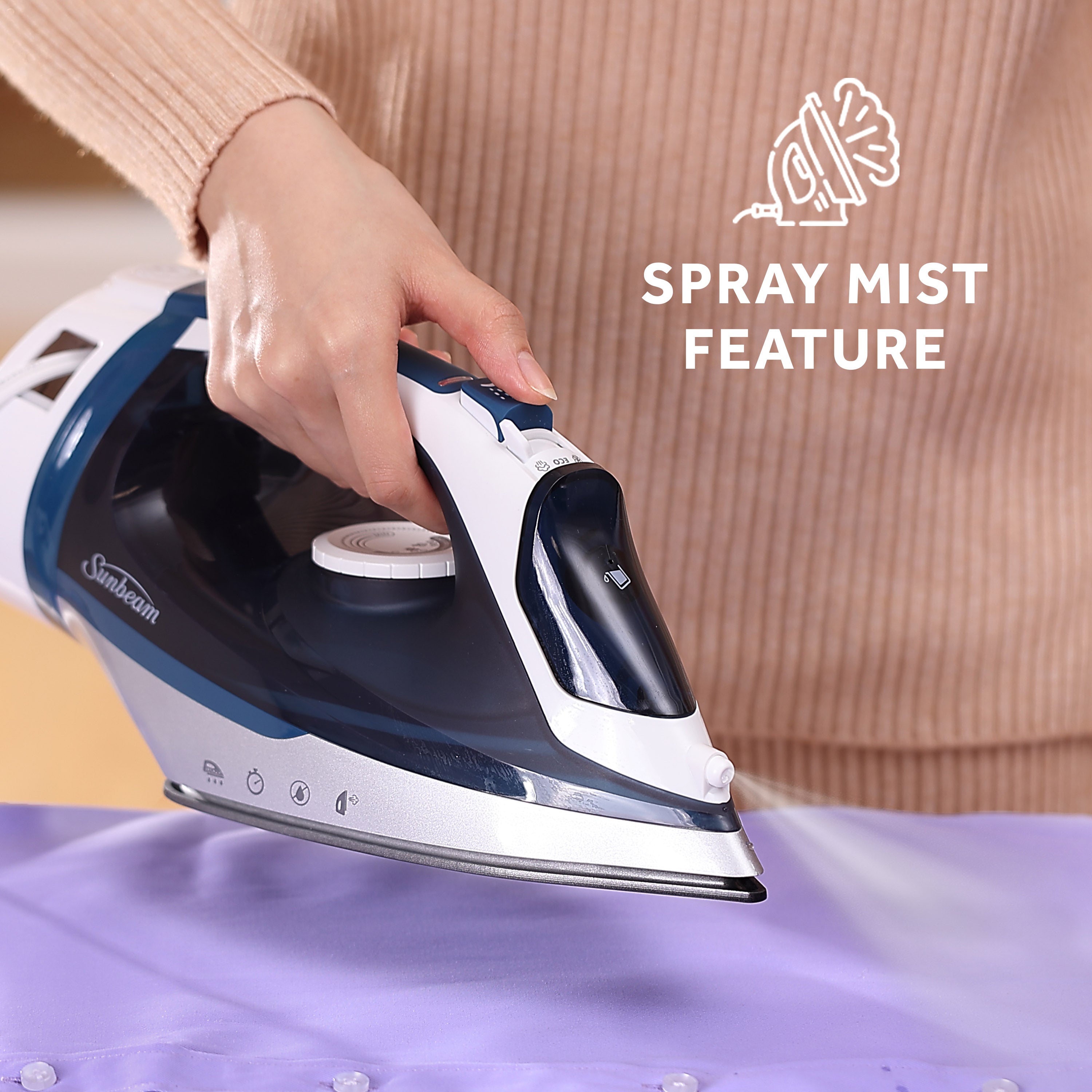Retractable Cord Steam Iron