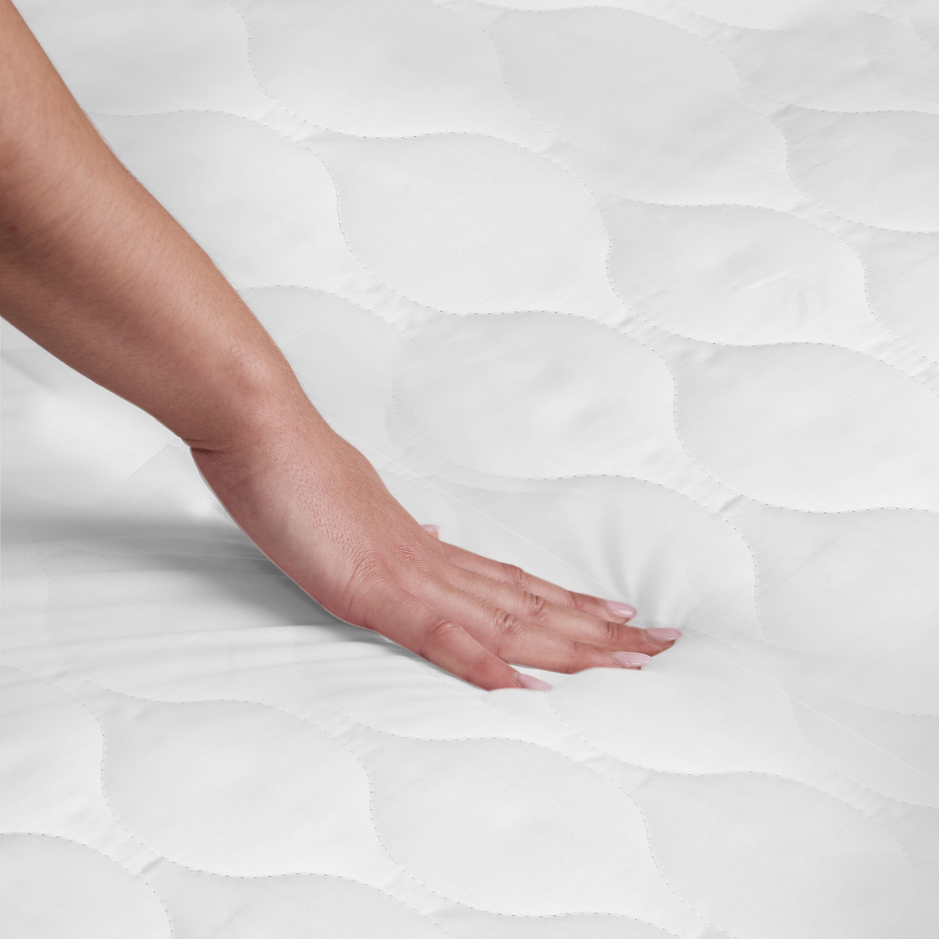 Sunbeam Restful Quilted Water-Resistant Heated Mattress Pad Twin 75x39
