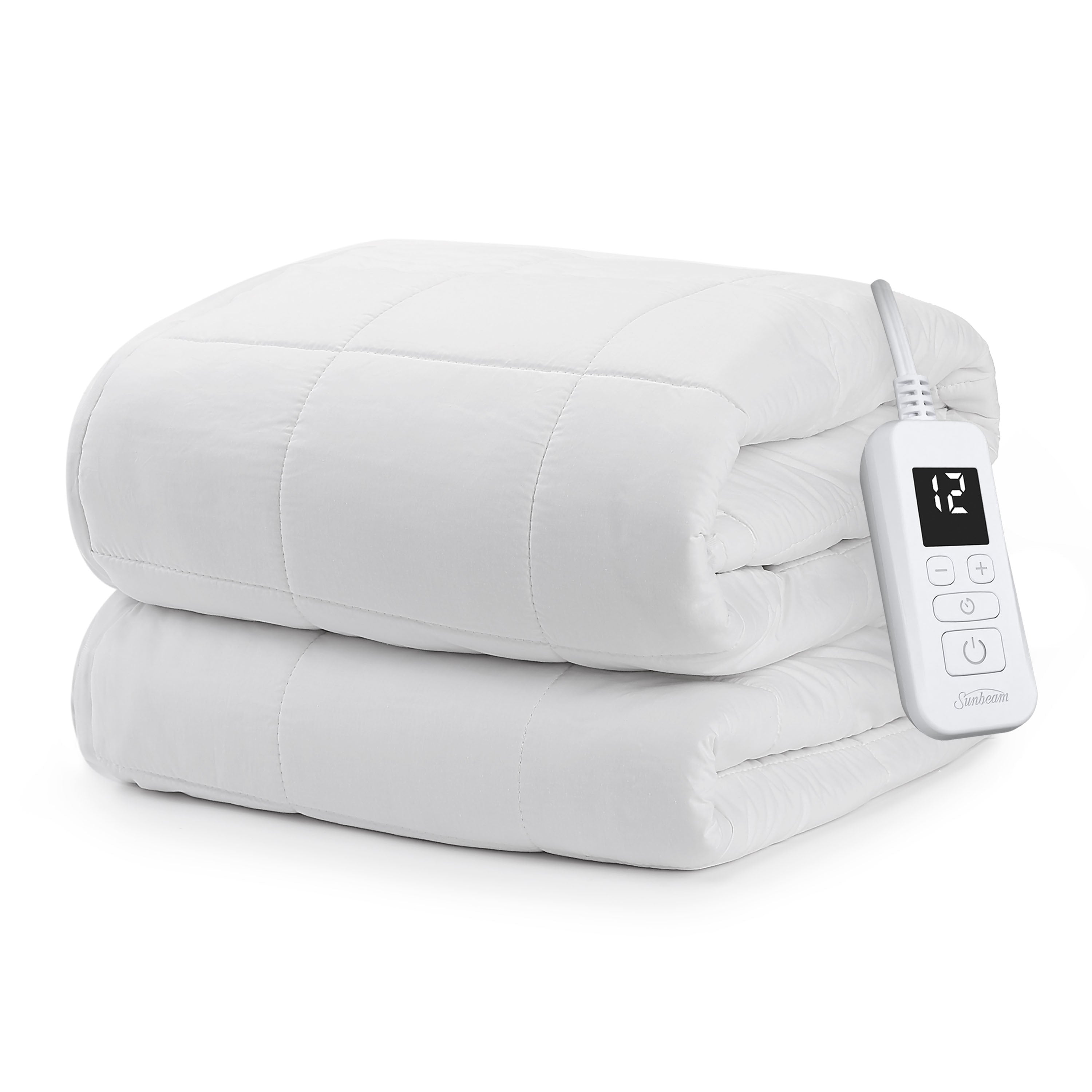 Sunbeam Restful Premium Quilted Heated Mattress Pad Full 75x54