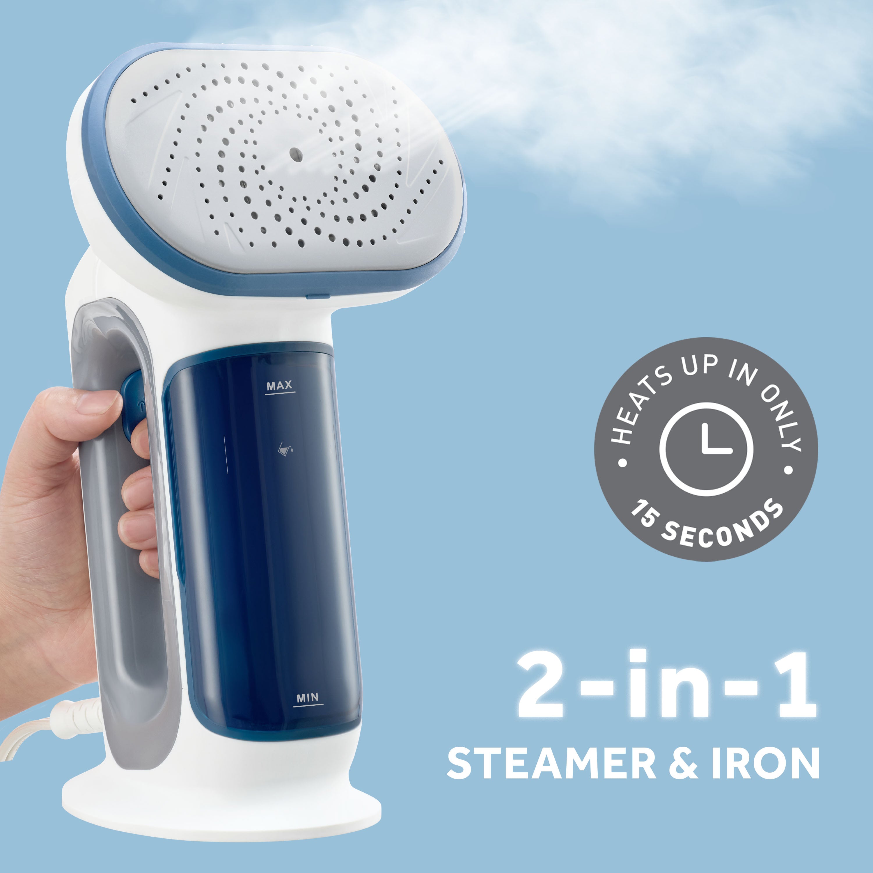 Sunbeam 1700W Rapid Refresh 2in1 Steamer & Iron