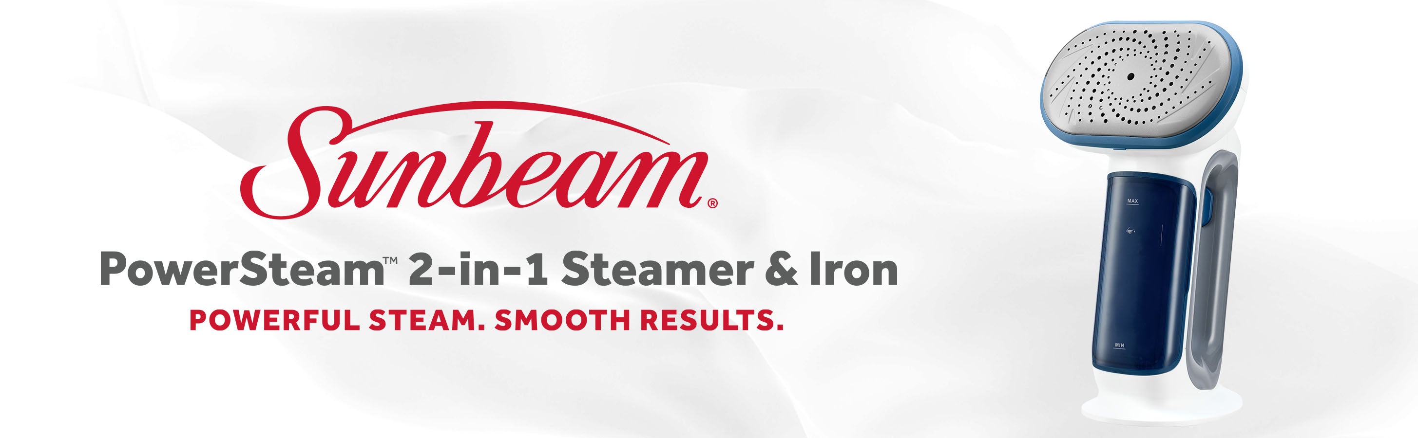 Sunbeam 1700W Rapid Refresh 2in1 Steamer & Iron