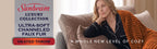 Sunbeam Heated Gingerbread Throw Channeled Faux Fur 4 Heat Settings 50x70
