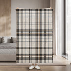 Sunbeam Heated Black Plaid Throw Microplush Faux Shearling 4 Heat 50x70