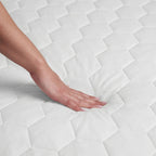 Sunbeam Heated Mattress Pad Honeycomb Quilted Plush 12 Heat Settings