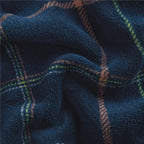 Sunbeam Electric Heated Family Throw Belfast Plaid Navy 96 x 60