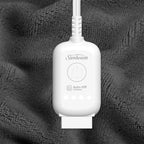 Sunbeam Electric Heated Blanket 
Twin Microplush Dark Shadow 62 x 84