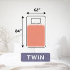 Sunbeam Electric Heated Blanket 
Twin Microplush Dark Shadow 62 x 84