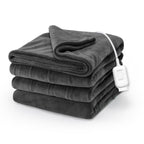 Sunbeam Electric Heated Blanket 
Twin Microplush Dark Shadow 62 x 84