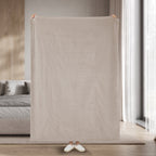 Sunbeam Heated Throw Blanket Microplush Sherpa Reverse Light Taupe 50" x 60"