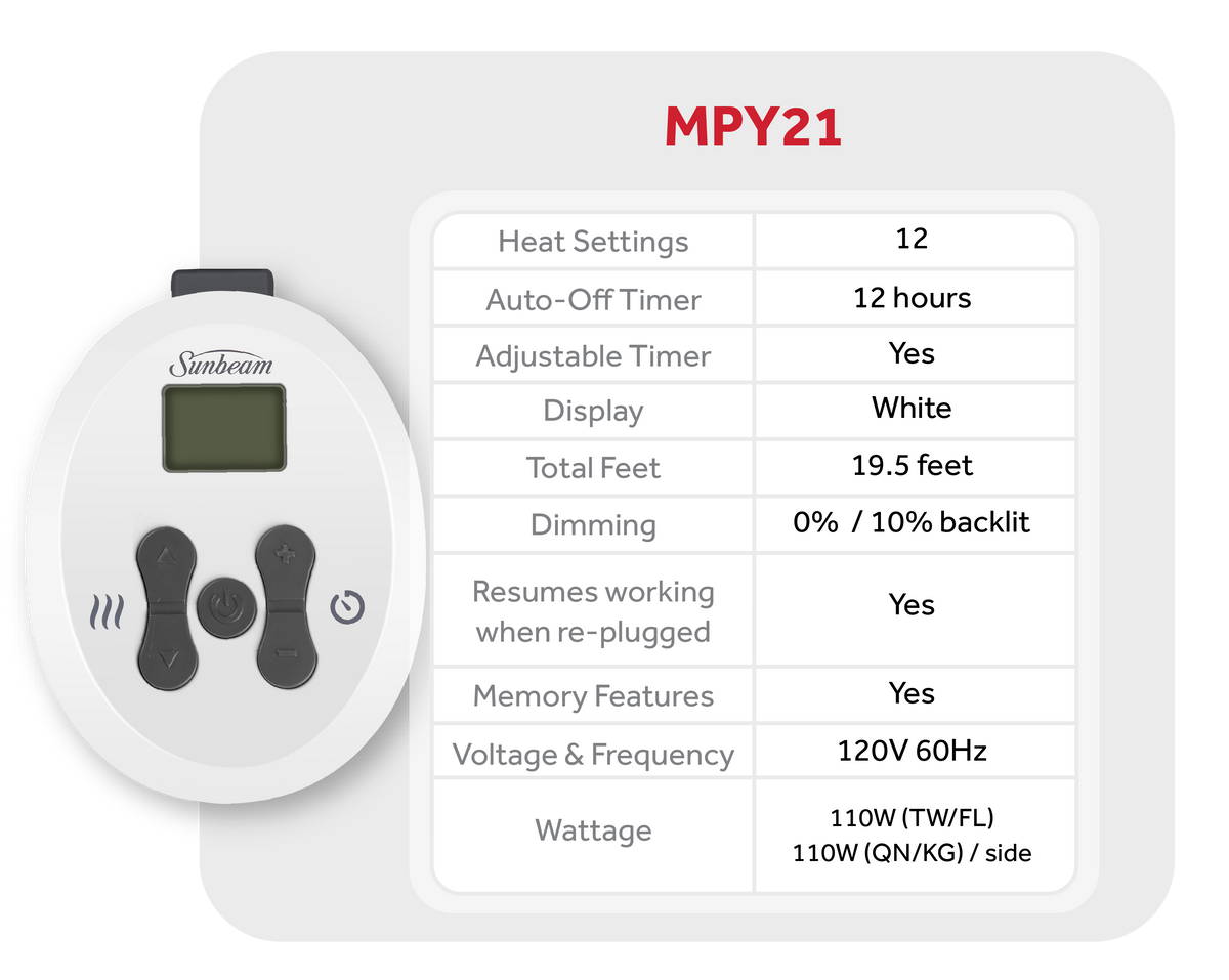 MPY21 controller specifications