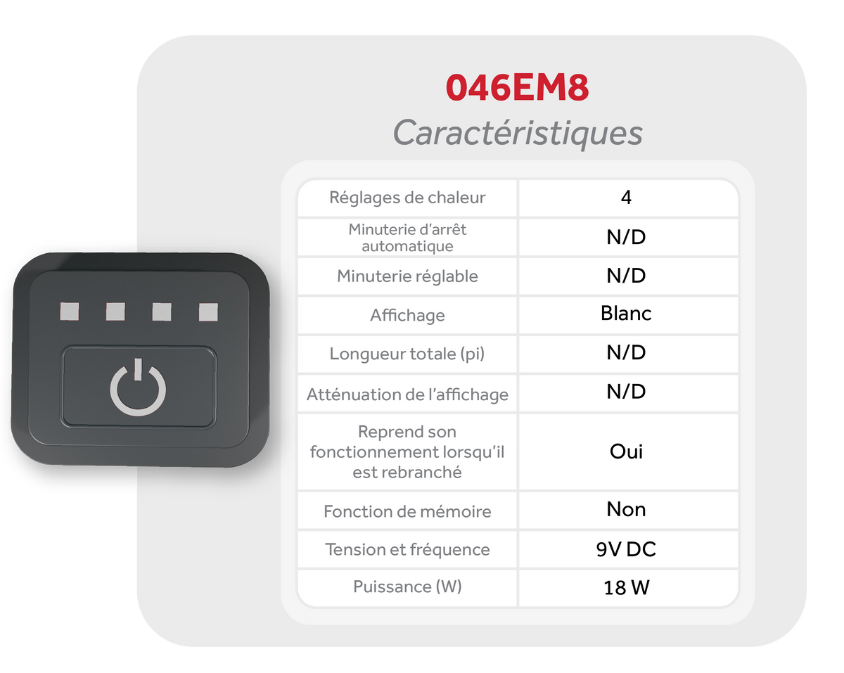 046EM8 controller specifications