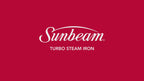 Sunbeam 1700W Turbo Steam Iron, White/Chrome