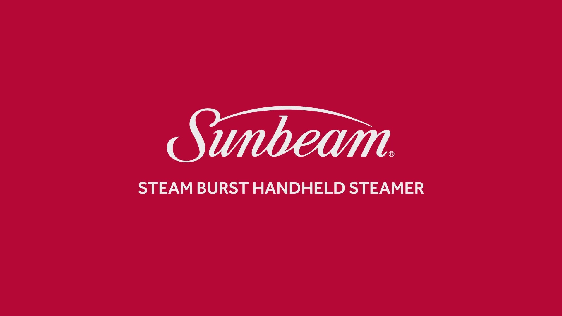 Sunbeam 1200W Steam Burst Handheld Steamer for Clothes