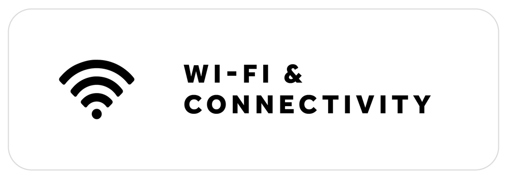 Wi-Fi &amp; Connectivity